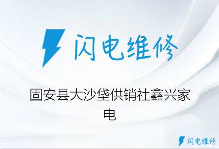 固安县大沙垡供销社鑫兴家电