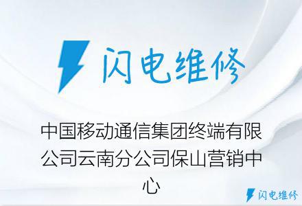 中国移动通信集团终端有限公司云南分公司保山营销中心