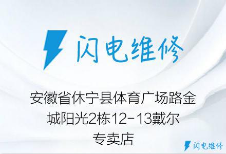 安徽省休宁县体育广场路金城阳光2栋12-13戴尔专卖店