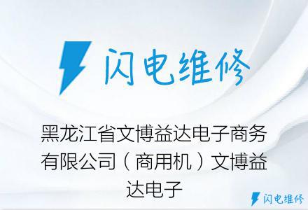 黑龙江省文博益达电子商务有限公司（商用机）文博益达电子