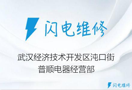 武汉经济技术开发区沌口街普顺电器经营部